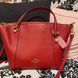 NEW Coach Kacey Handbag - Valentine’s Day Red